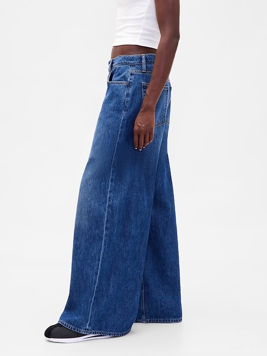 Image number 3 showing, Low Slung Extra Baggy Jeans