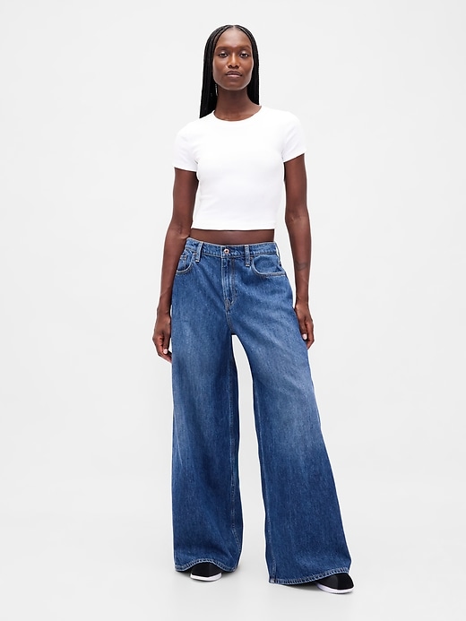 Image number 1 showing, Low Slung Extra Baggy Jeans