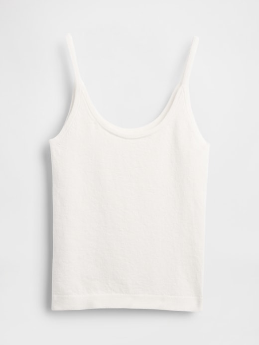 Image number 5 showing, CashSoft Stretch Crop Tank Top