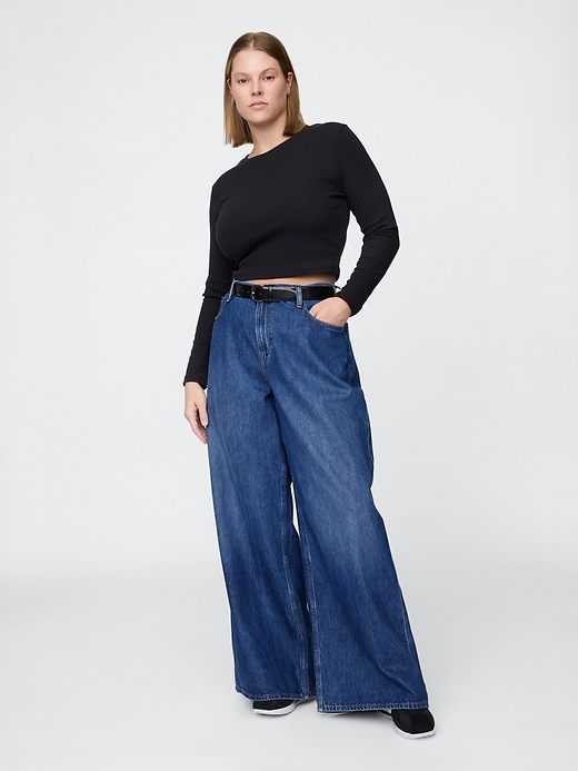 Image number 5 showing, Low Slung Extra Baggy Jeans