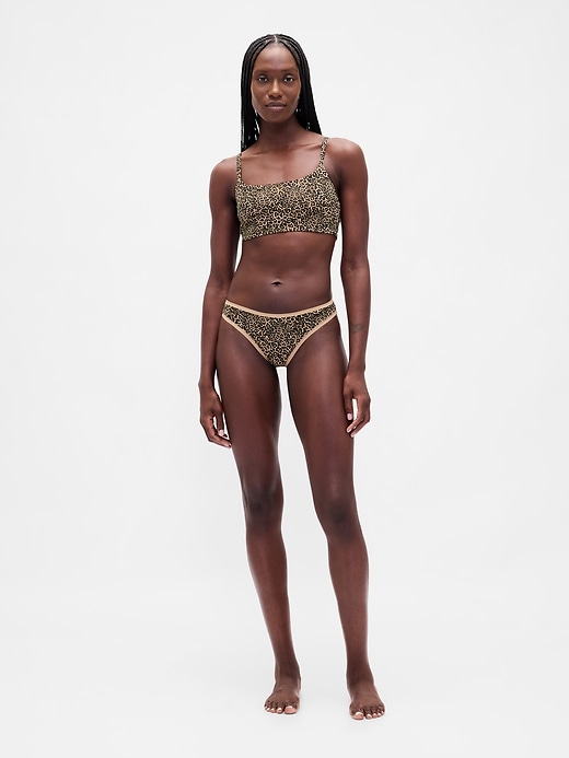 Image number 3 showing, Organic Stretch Cotton Thong