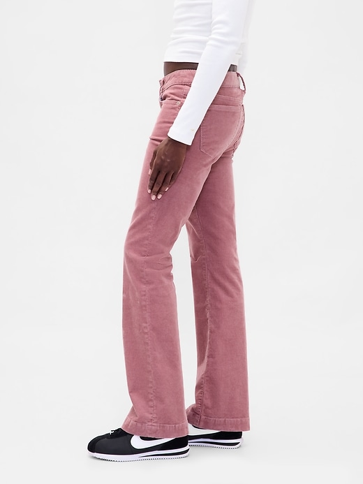 Image number 3 showing, Low Rise Corduroy Long & Lean Jeans