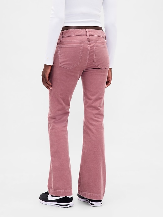 Image number 4 showing, Low Rise Corduroy Long & Lean Jeans