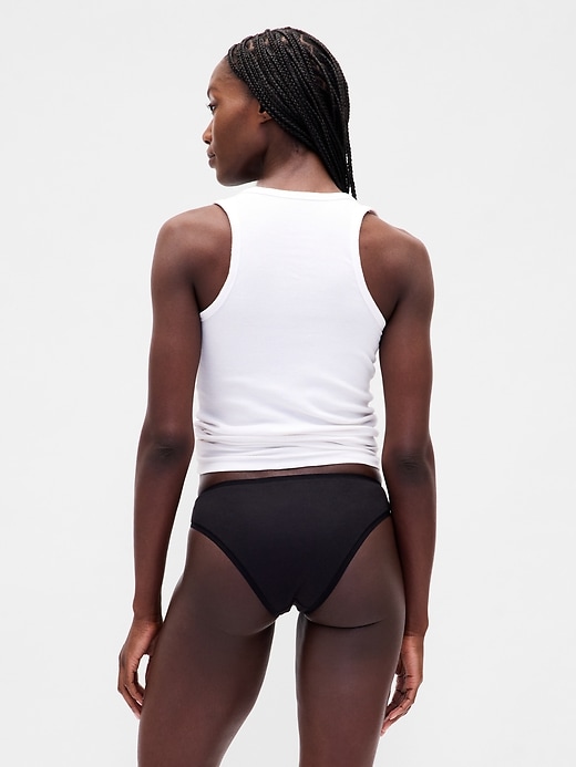 Image number 2 showing, Organic Stretch Cotton Cheeky