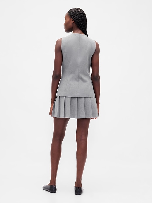 Image number 2 showing, Pleated Mini Skort