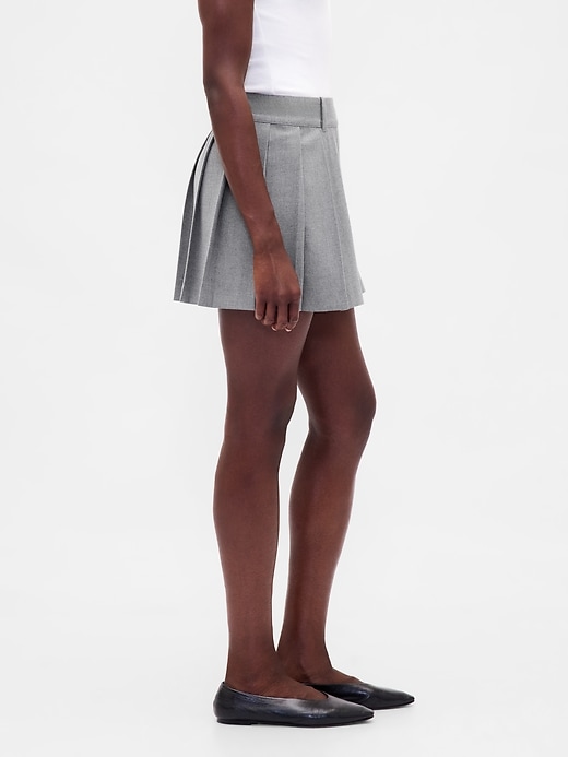 Image number 3 showing, Pleated Mini Skort
