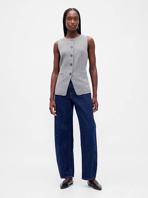 Image number 2 showing, High-Neck Vest