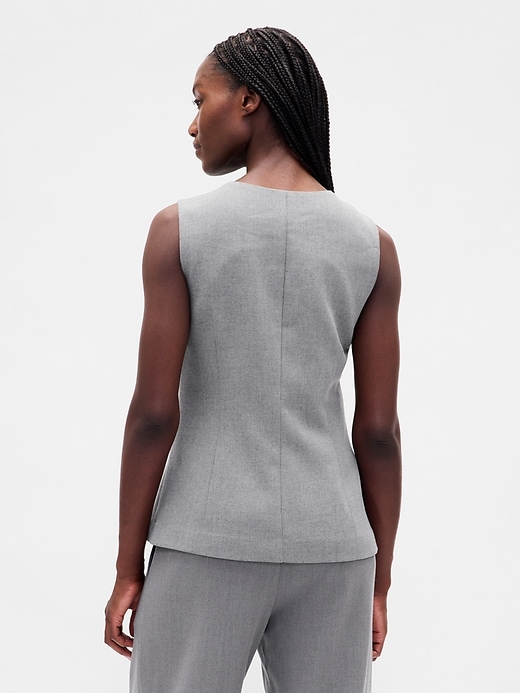 Image number 3 showing, High-Neck Vest