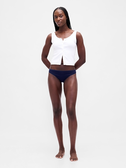 Image number 3 showing, Organic Stretch Cotton Bikini