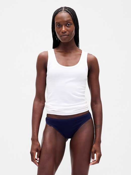 Image number 1 showing, Organic Stretch Cotton Cheeky