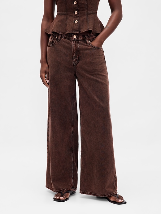 Image number 2 showing, Mid Rise UltraSoft Baggy Jeans