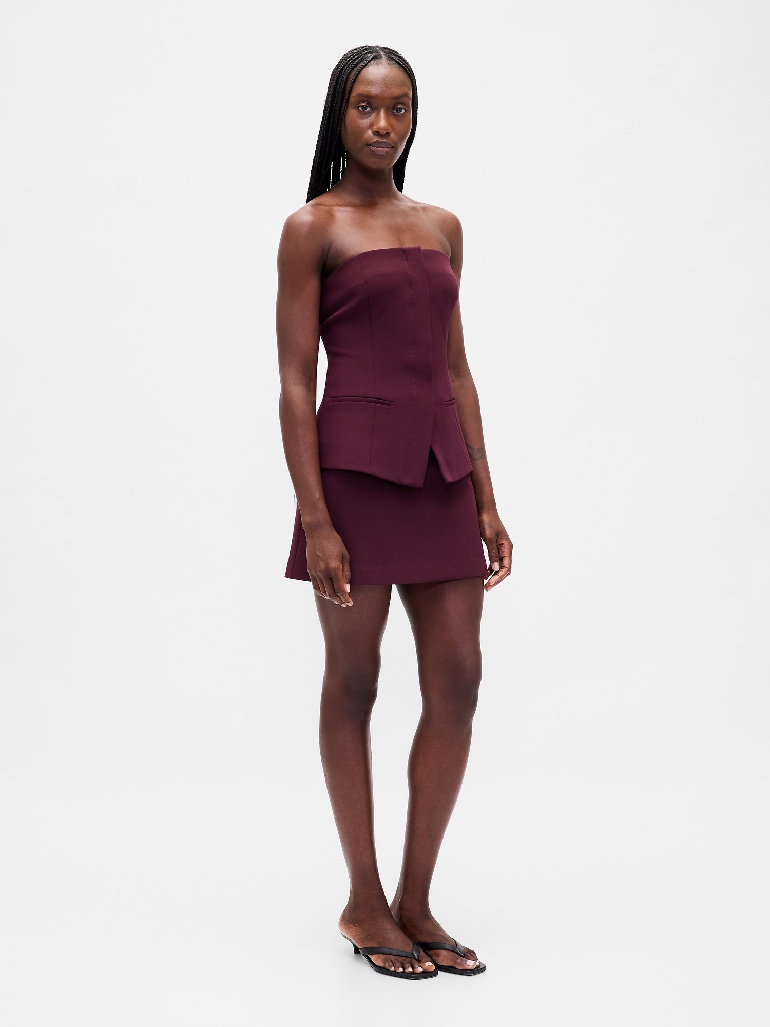 Strapless BiStretch Corset Top | Gap