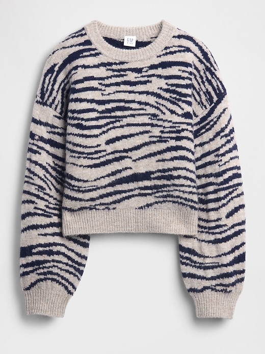 Image number 2 showing, Kids Relaxed Crewneck Sweater