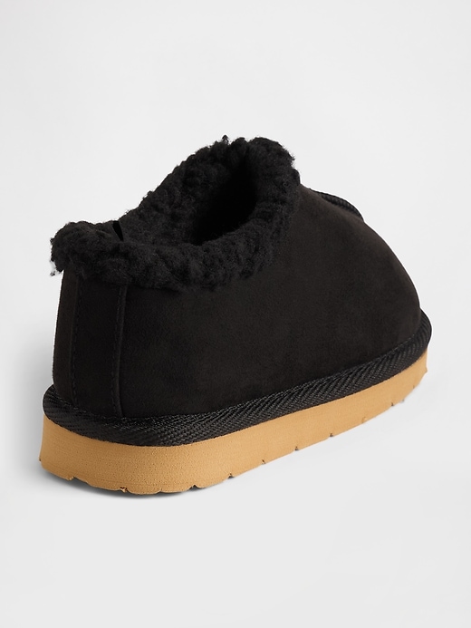 Image number 4 showing, Toddler Vegan Suede Sherpa-Lined Shoes