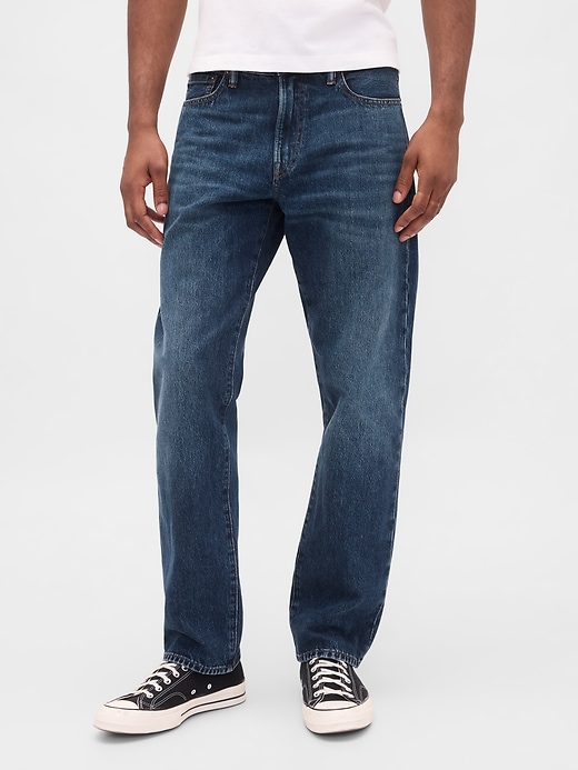 Image number 2 showing, Relaxed Straight Jeans