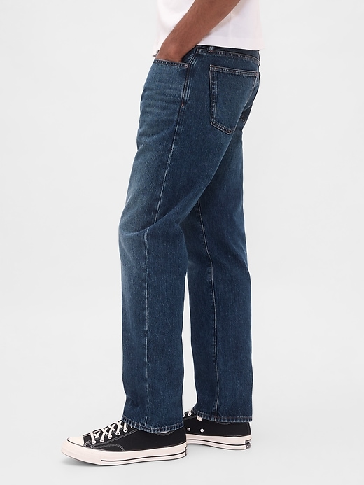 Image number 3 showing, Relaxed Straight Jeans
