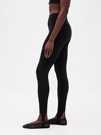 Image number 3 showing, GapFit Smooth High Rise Stirrup Leggings