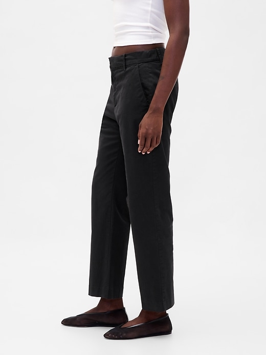 Image number 3 showing, Mid Rise Downtown Khakis