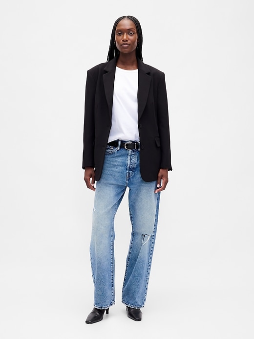Image number 2 showing, BiStretch Oversized Blazer