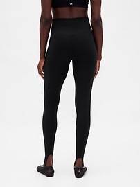 Image number 4 showing, GapFit Smooth High Rise Stirrup Leggings