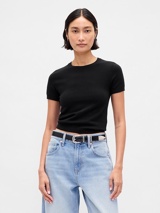 Image number 1 showing, CashSoft Stretch Baby T-Shirt