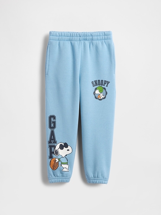 Image number 1 showing, Baby & Toddler VintageSoft Snoopy Logo Joggers