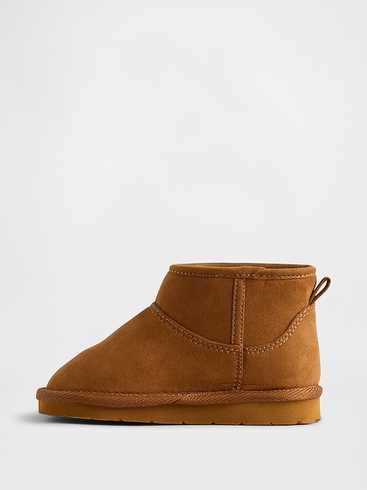 Image number 5 showing, Toddler Vegan Suede Sherpa-Lined Boots
