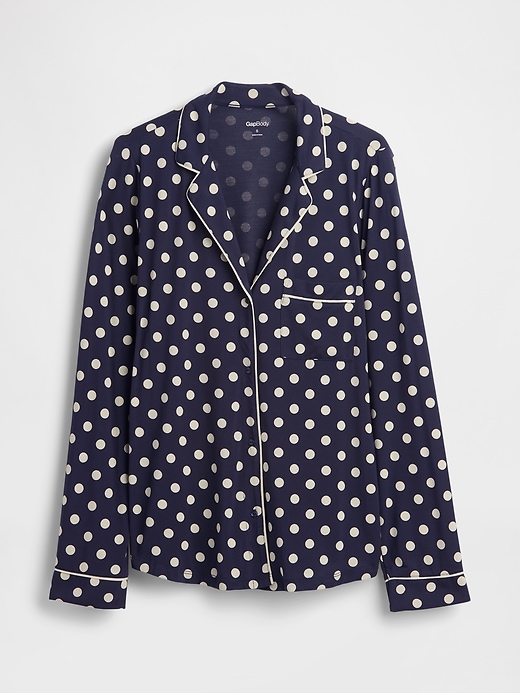 Image number 5 showing, Softest Modal PJ Shirt