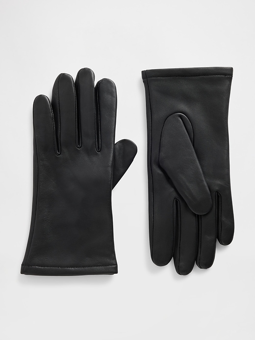 Image number 1 showing, Leather Gloves