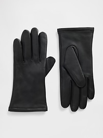 Image number 1 showing, Leather Gloves
