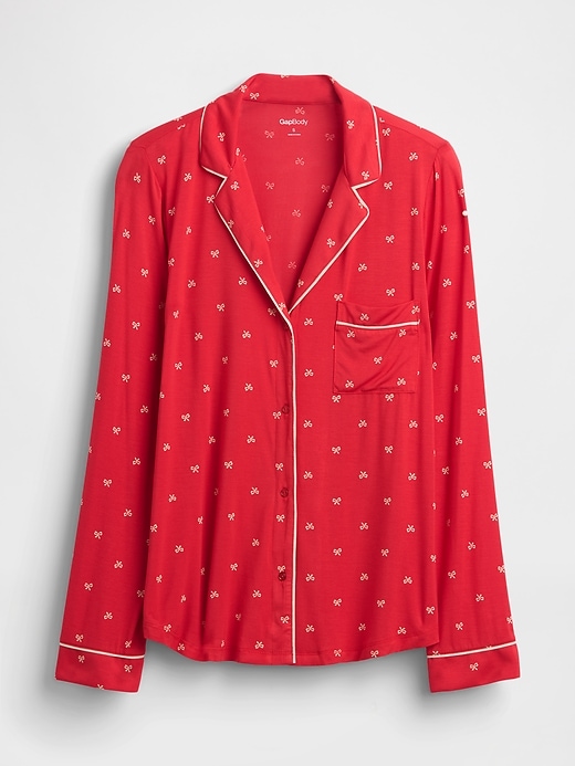 Image number 5 showing, Softest Modal PJ Shirt