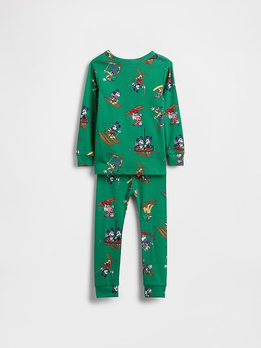 Image number 2 showing, Gap × Disney Kids & Baby Organic Brushed Cotton PJ Set