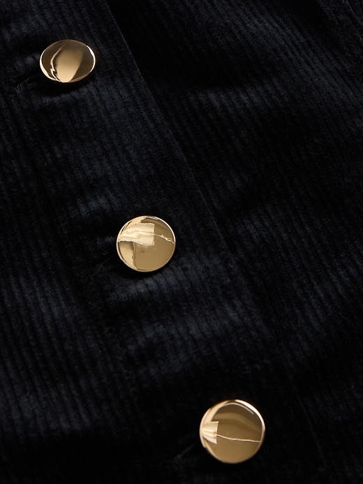 Image number 4 showing, Corduroy Strapless Mini Dress