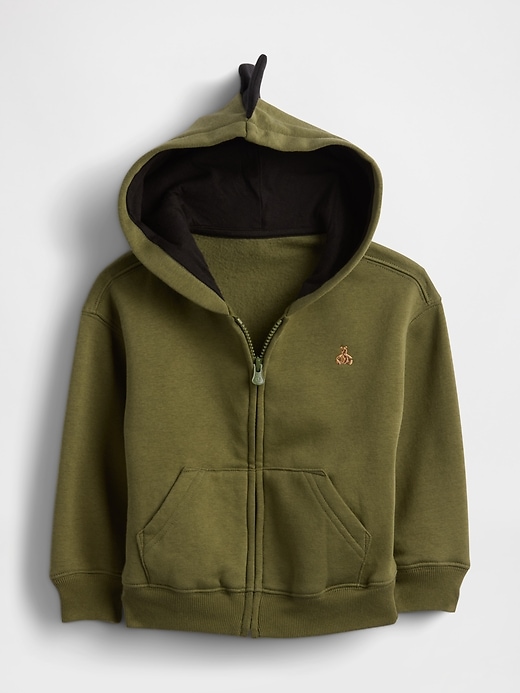 Image number 1 showing, Baby & Toddler VintageSoft Dino Zip Hoodie