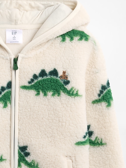 Image number 3 showing, Baby & Toddler Sherpa Zip Hoodie