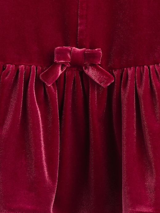 Image number 4 showing, Baby & Toddler Velour Bow Top
