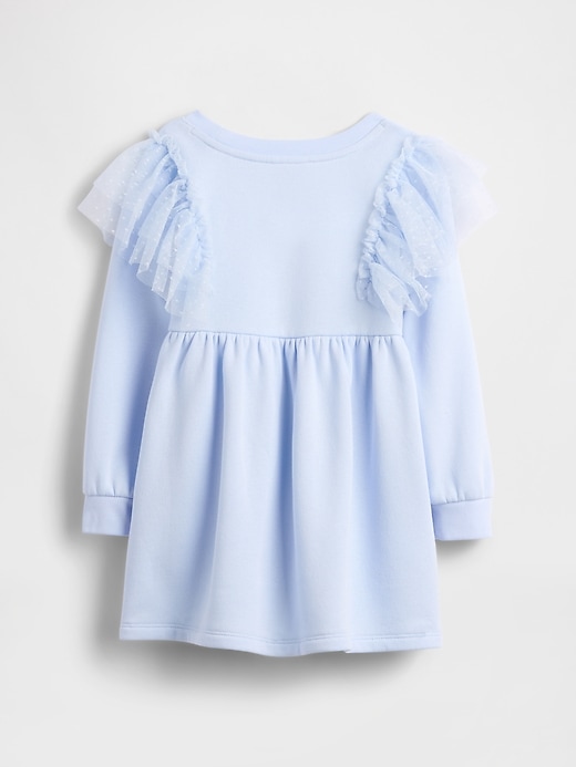 Image number 3 showing, Baby & Toddler Tulle Sweatshirt Dress