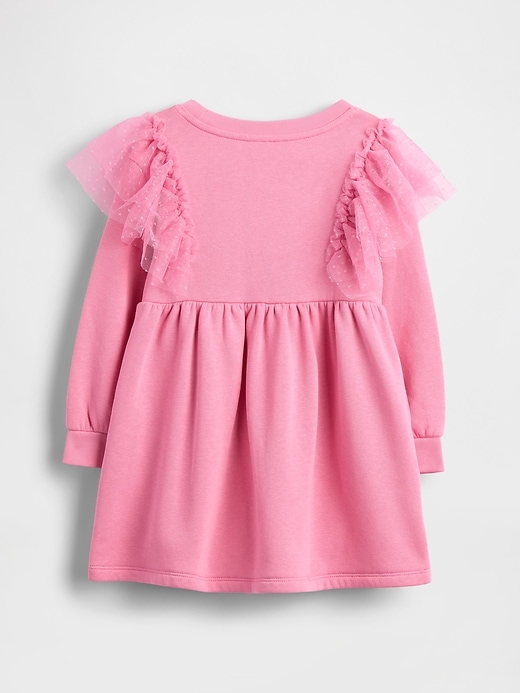 Image number 3 showing, Baby & Toddler Tulle Sweatshirt Dress