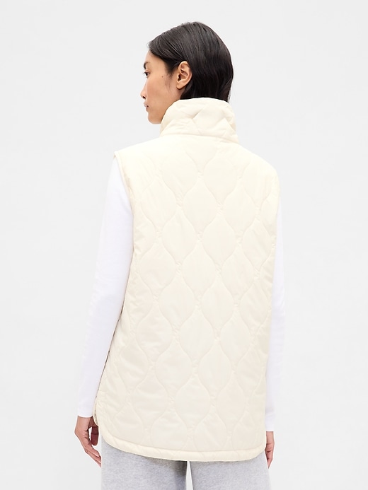 Image number 3 showing, Recycled Lightweight Quilted Puffer Vest