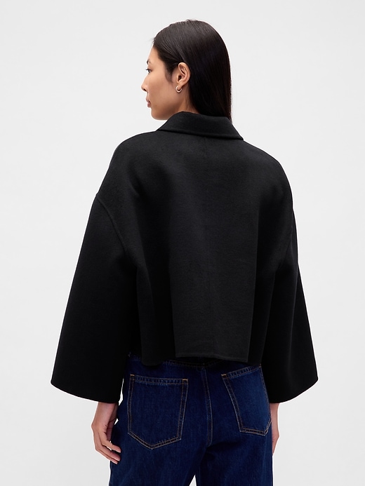 ジャケット・アウター Switching spangle tailored jacket Powdery Stretch Tailored Jacket - Black [A02_G252L581