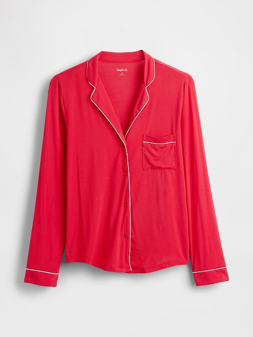 Image number 4 showing, Softest Modal PJ Shirt