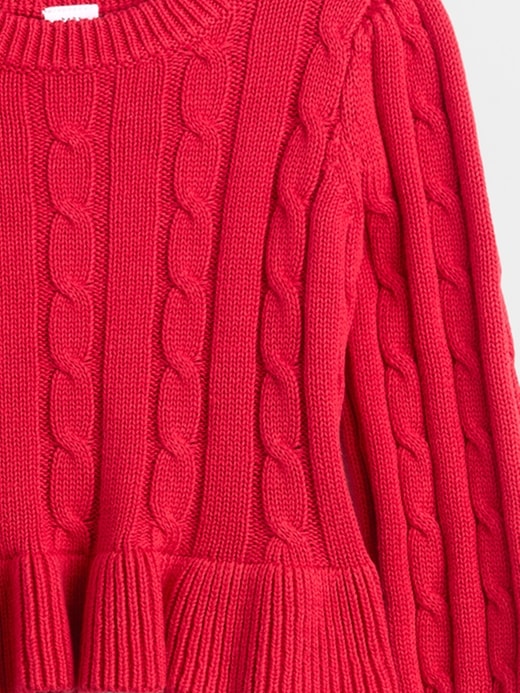 Image number 4 showing, Baby & Toddler Cable-Knit Sweater Set