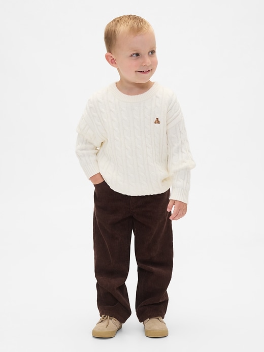 Image number 1 showing, Baby & Toddler Corduroy Pull-On Baggy Pants