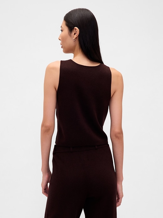 Image number 3 showing, Lightweight CashSoft Tailored Vest