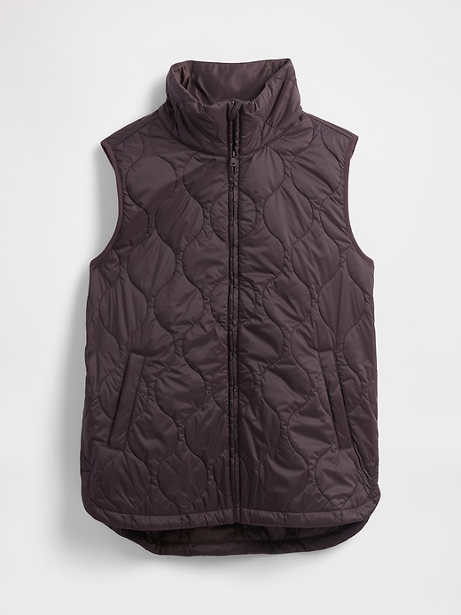 Image number 5 showing, Recycled Lightweight Quilted Puffer Vest