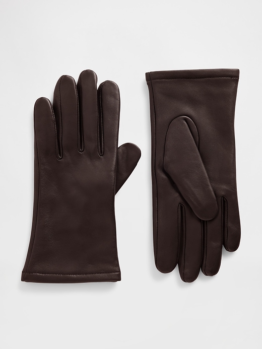 Image number 1 showing, Leather Gloves