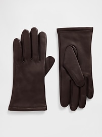 Image number 1 showing, Leather Gloves