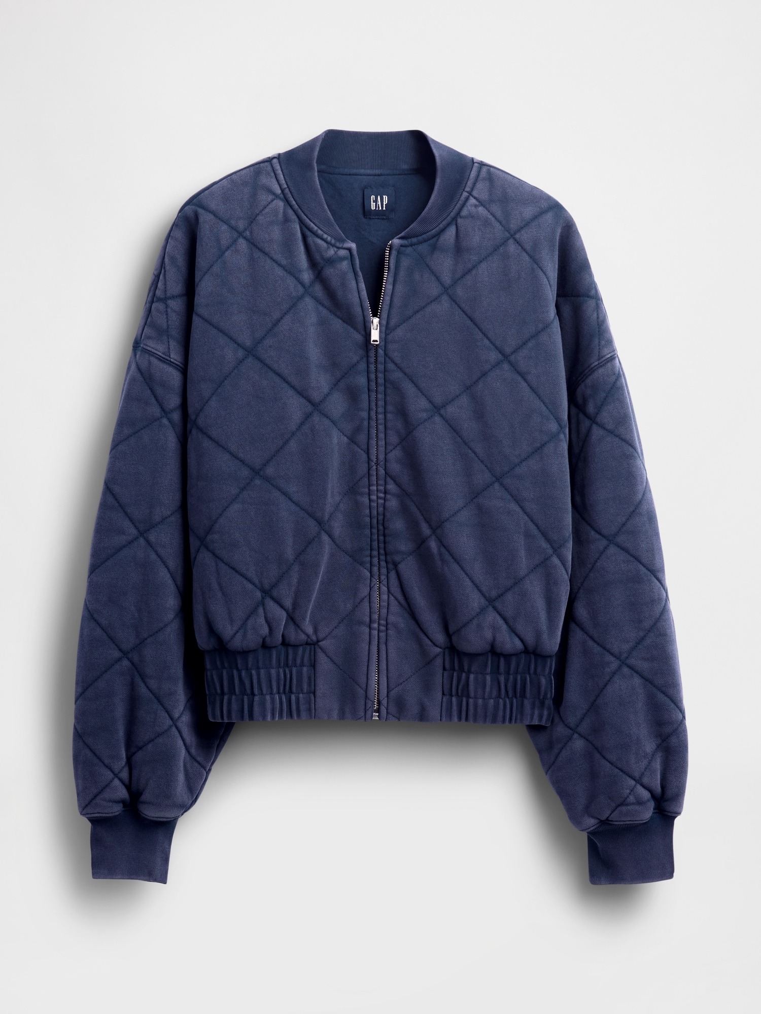OLD GAP 00s Padding Wool Jacket Navy M. VintageSoft Quilted Bomber
