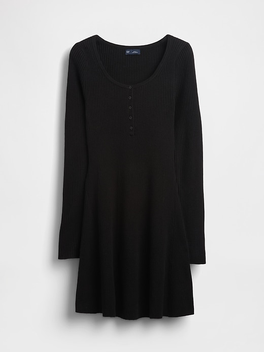 Image number 7 showing, CashSoft Rib Mini Sweater Dress
