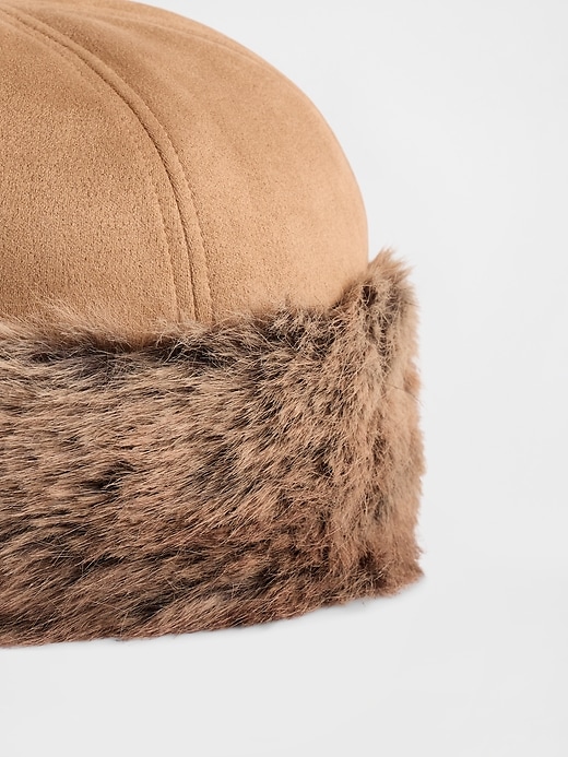 Image number 3 showing, Faux Fur Hat